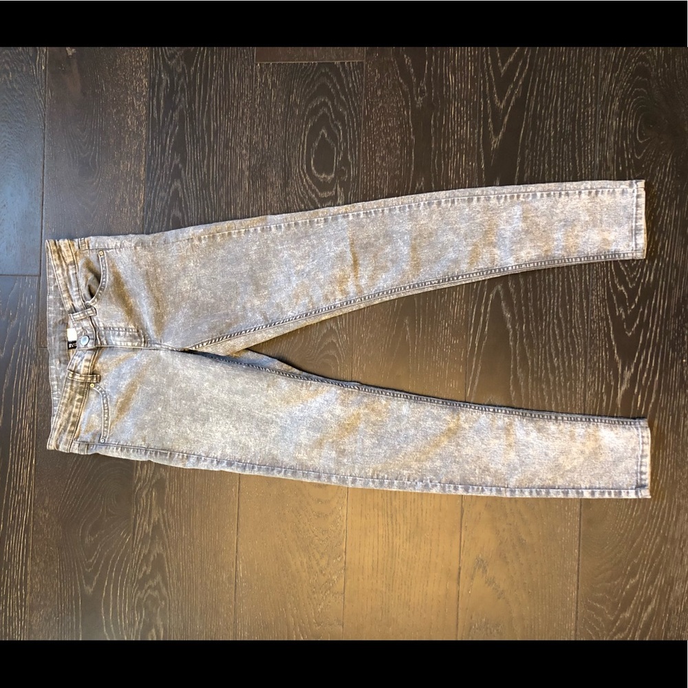 H&M Acid Wash Grey Jeans